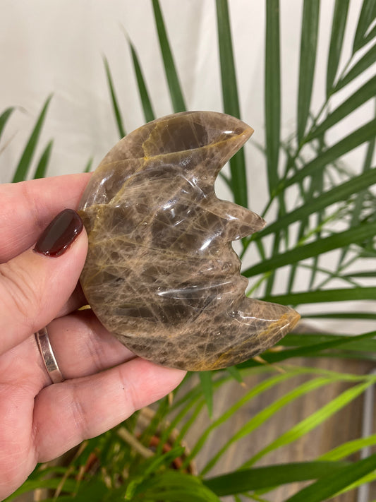 Lune - Pierre de lune noire 2