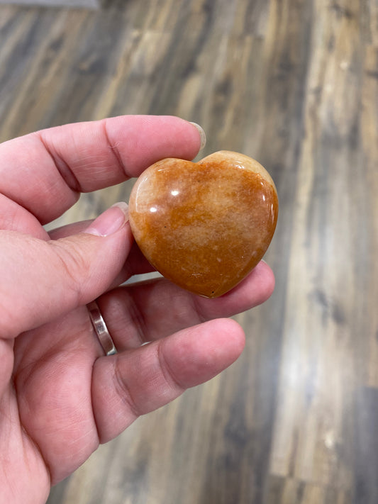 COEUR - AVENTURINE ORANGE