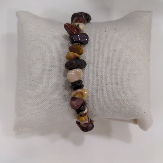 BRACELET - JASPE MOKAITE