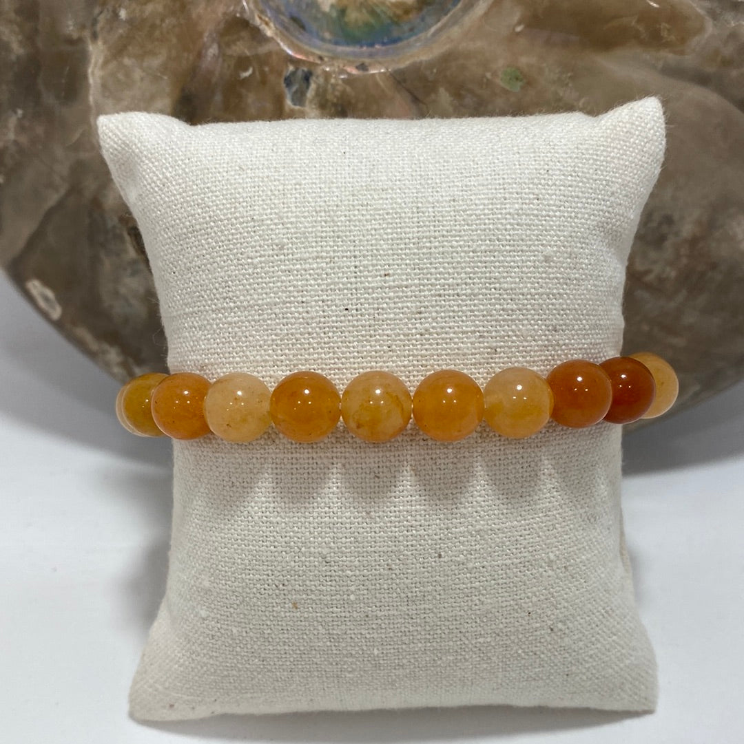 BRACELET - AVENTURINE ORANGE