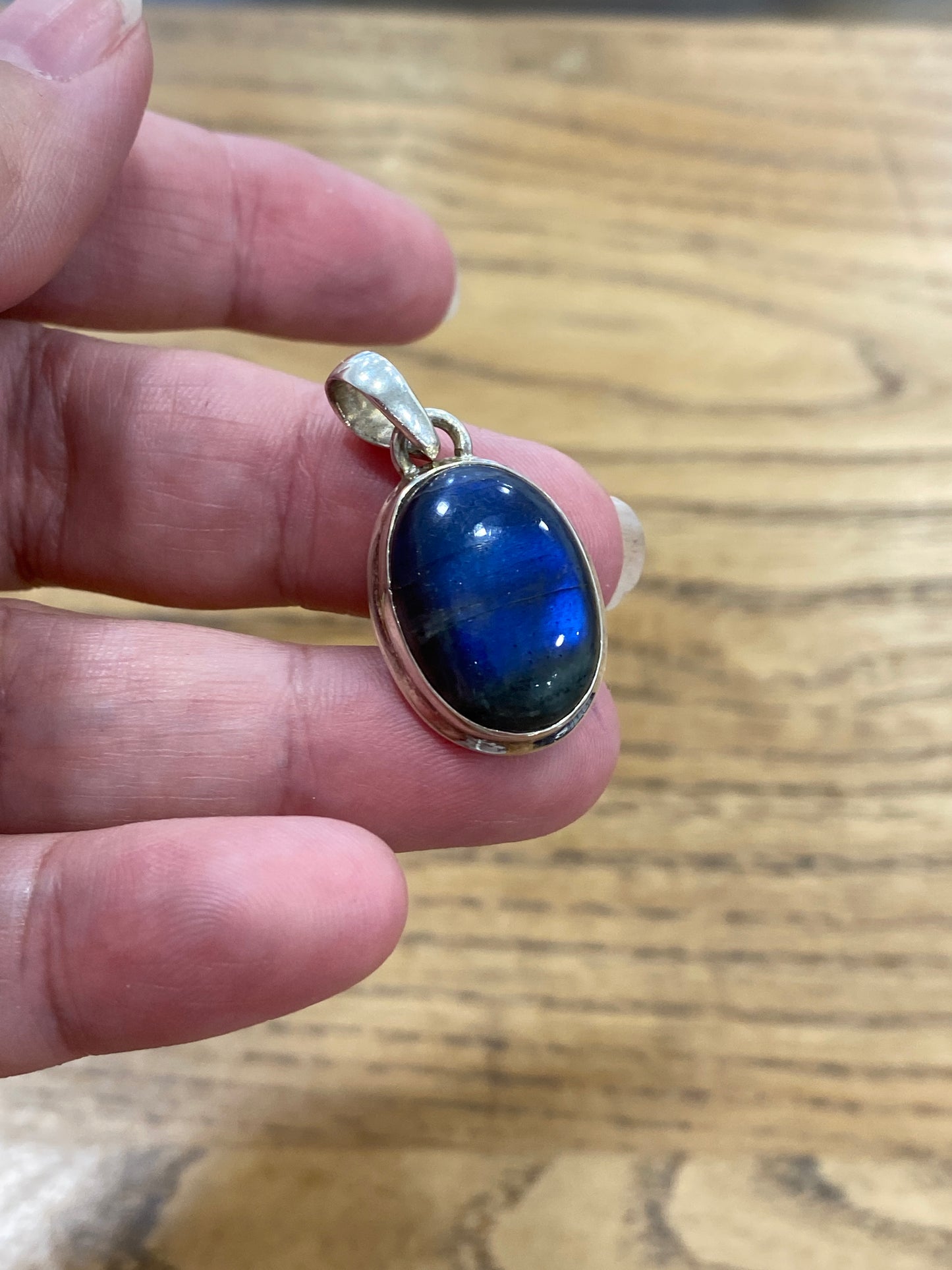 Pendentif argent 925 - Labradorite