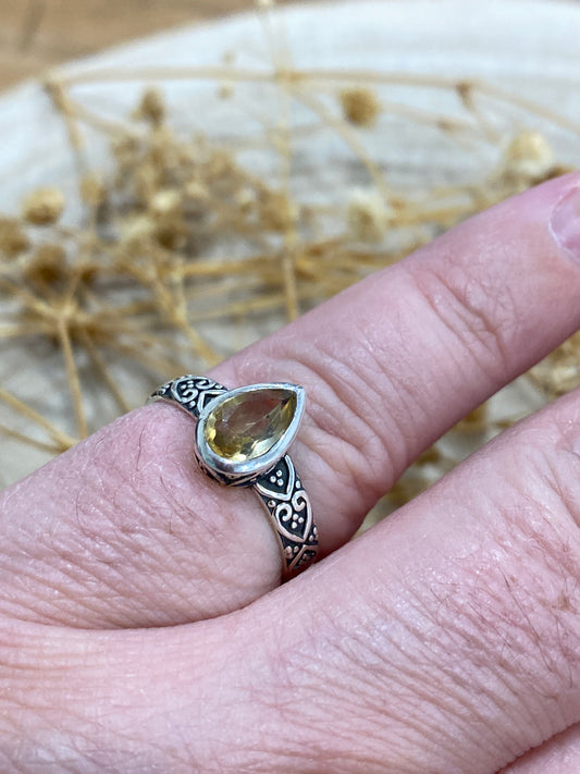 Bague citrine (1)