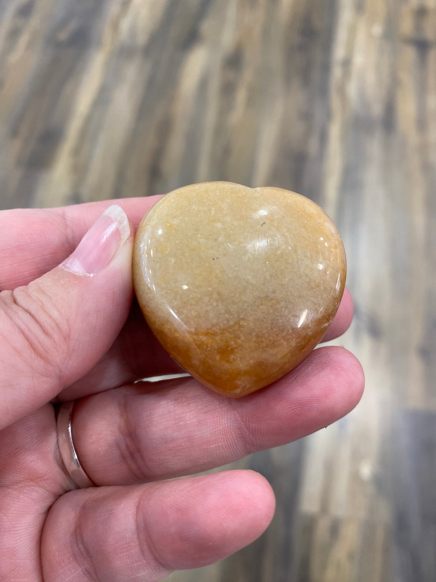 COEUR - AVENTURINE ORANGE