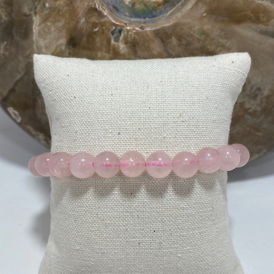 BRACELET - QUARTZ ROSE*