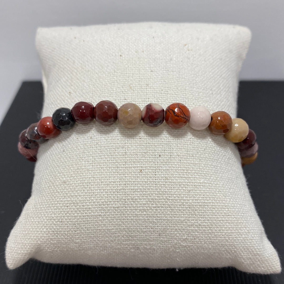 BRACELET - JASPE MOKAITE