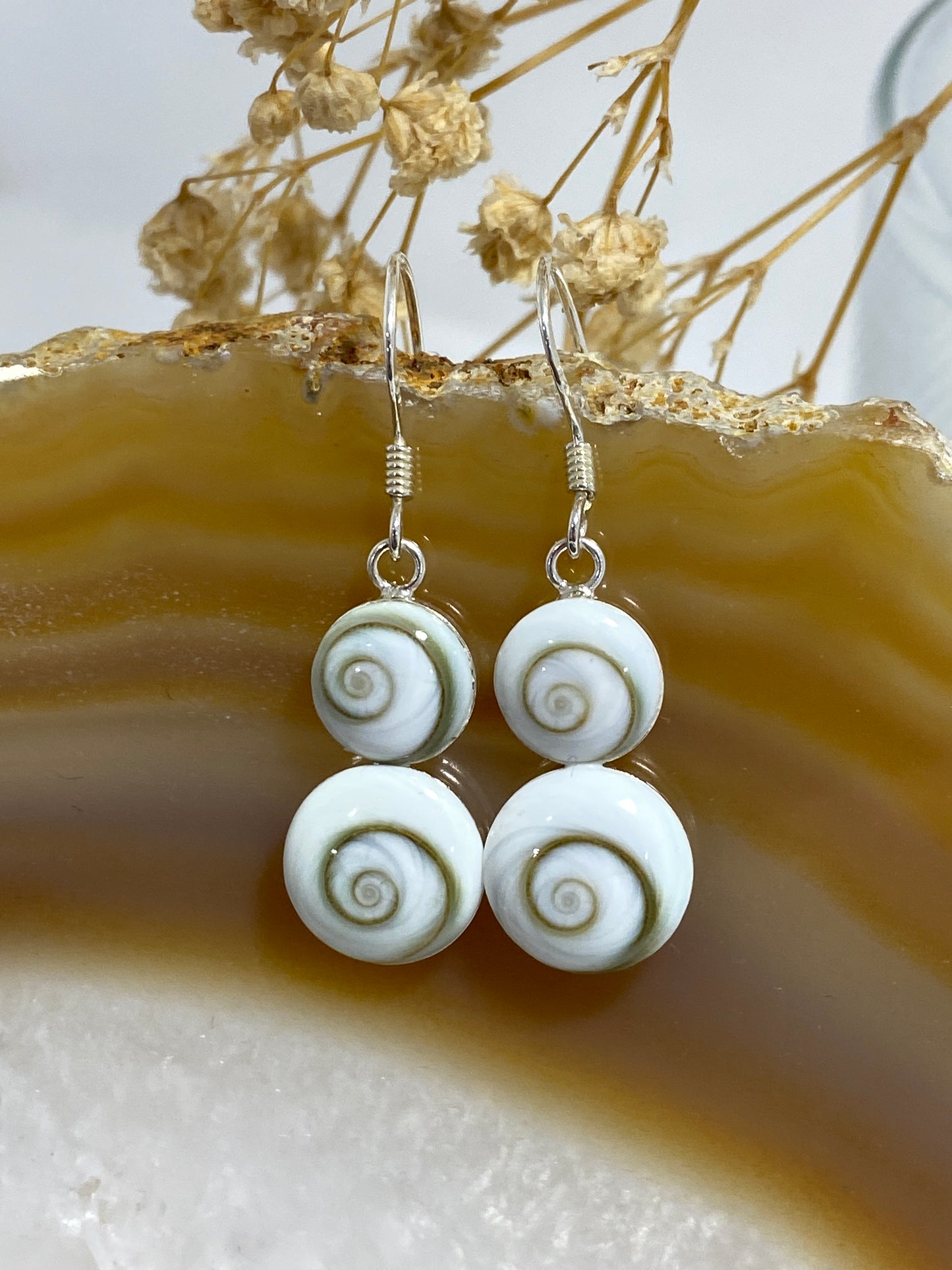 BO-STL02 - Boucles d'oreilles Œil de Ste Lucie