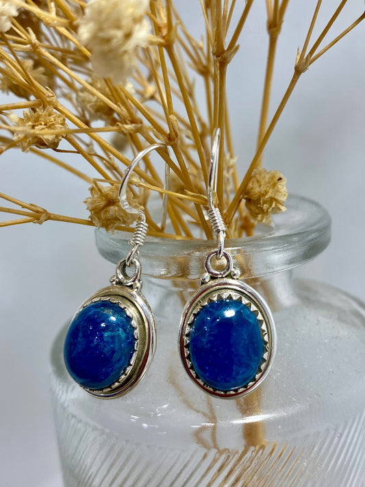 Boucles d’oreilles - Apatite
