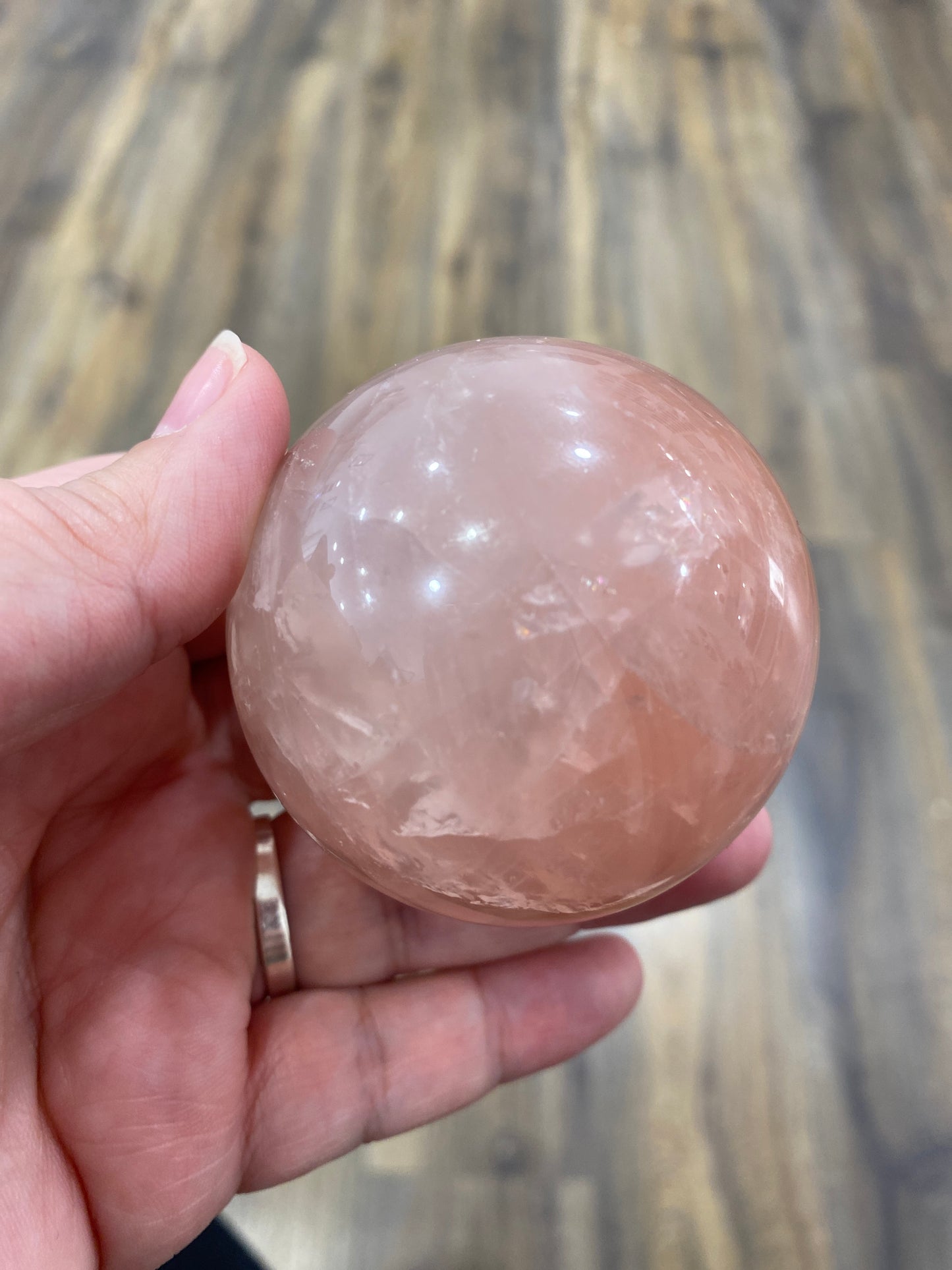 Sphére - Quartz Rose