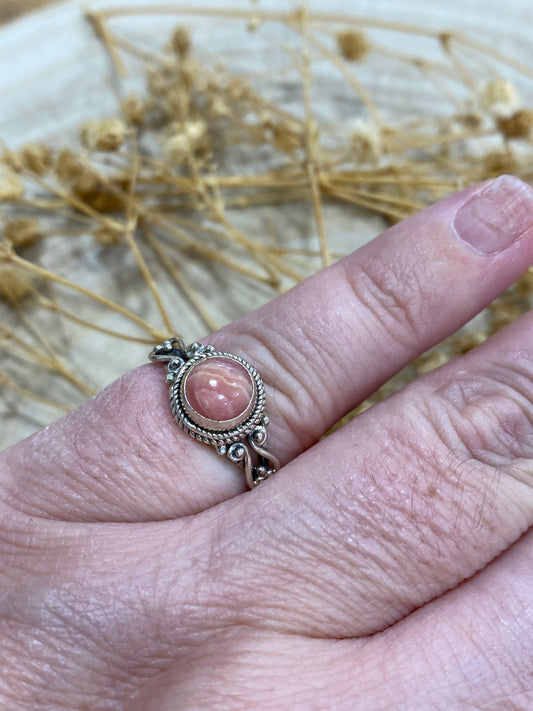 Bague Rhodochrosite
