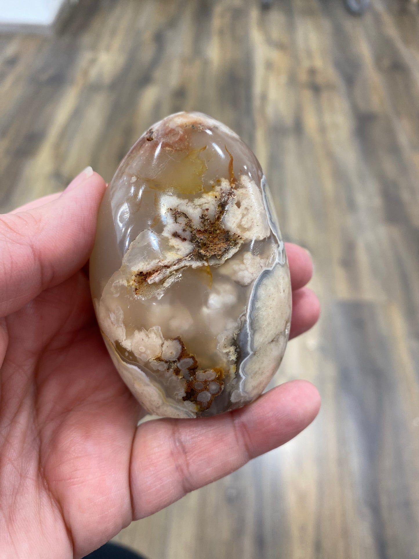 Forme Libre - Agate Fleur