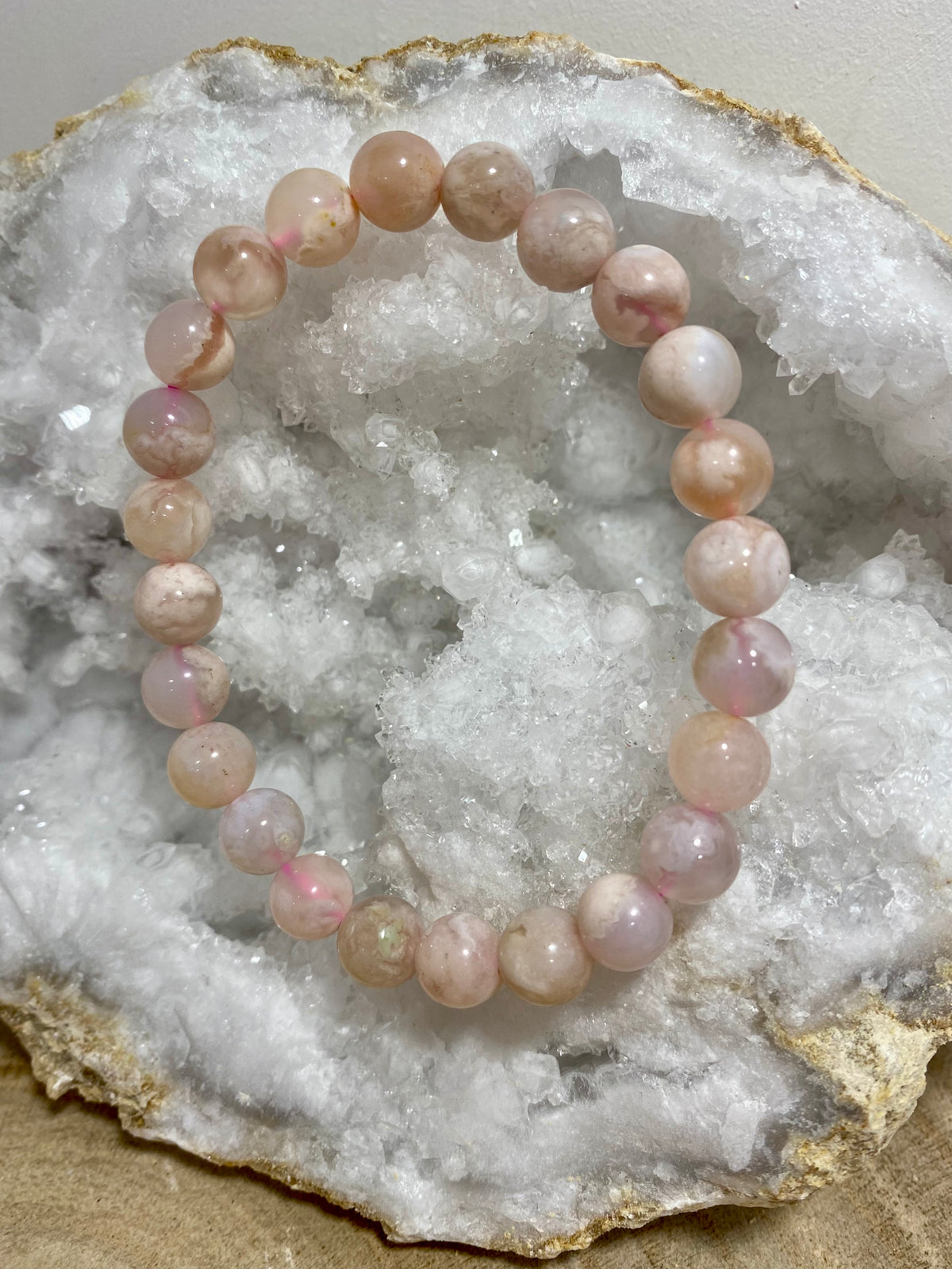 Bracelet Agate Fleur