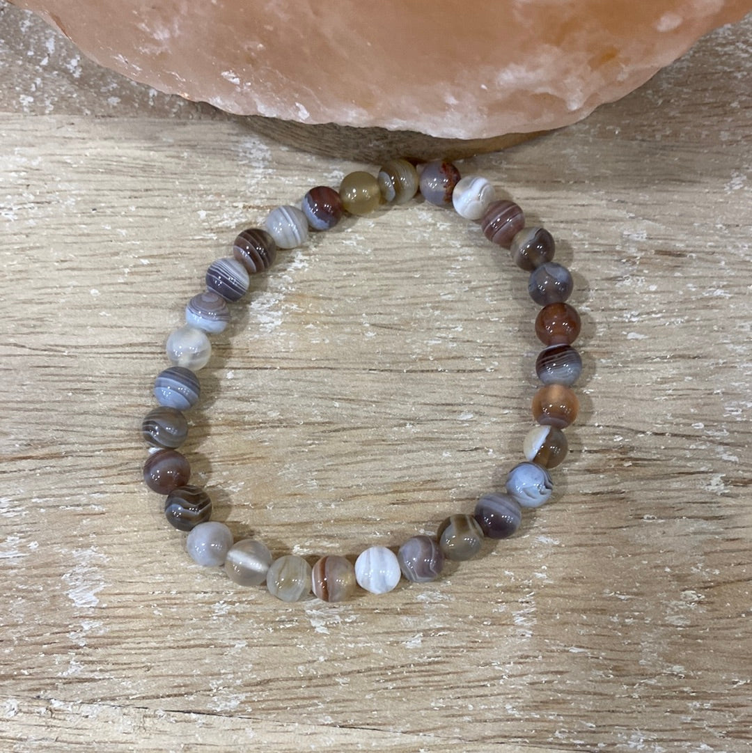 BRACELET - AGATE BOTSWANA*