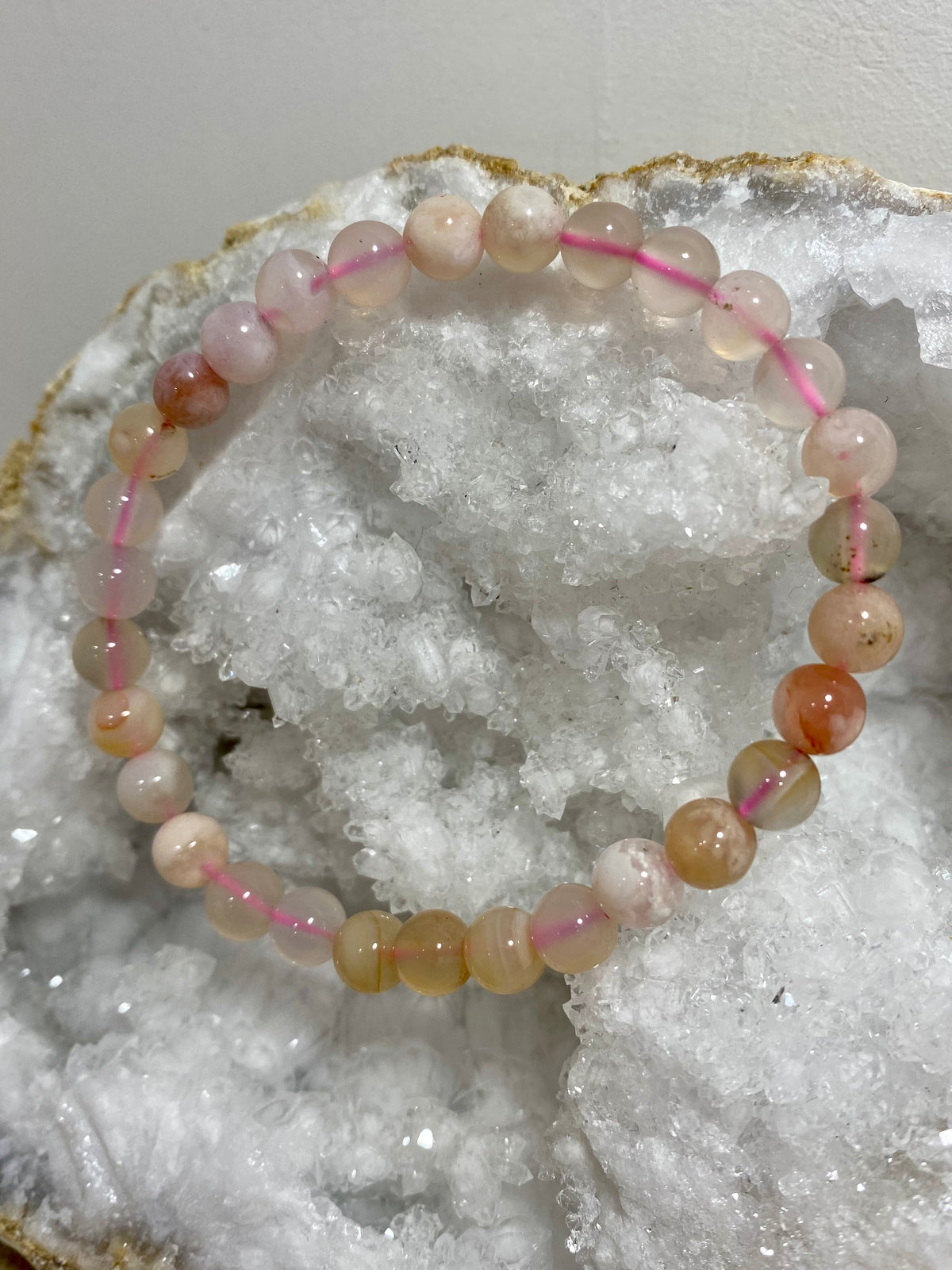 Bracelet Agate Fleur