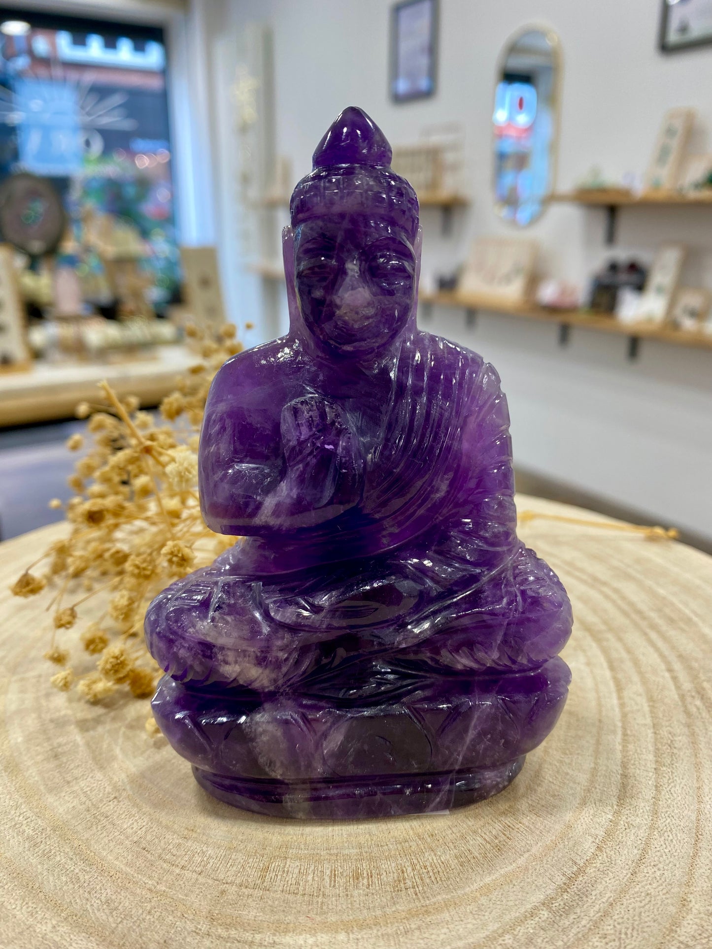 Bouddha améthyste