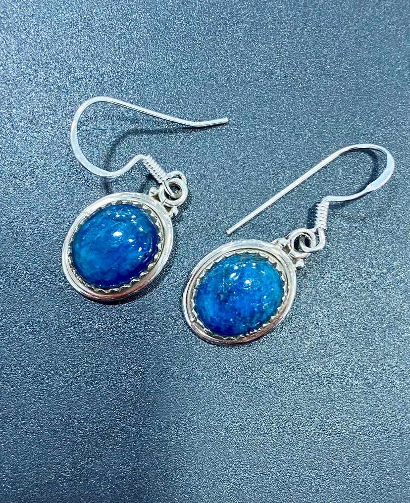 Boucles d’oreilles - Apatite