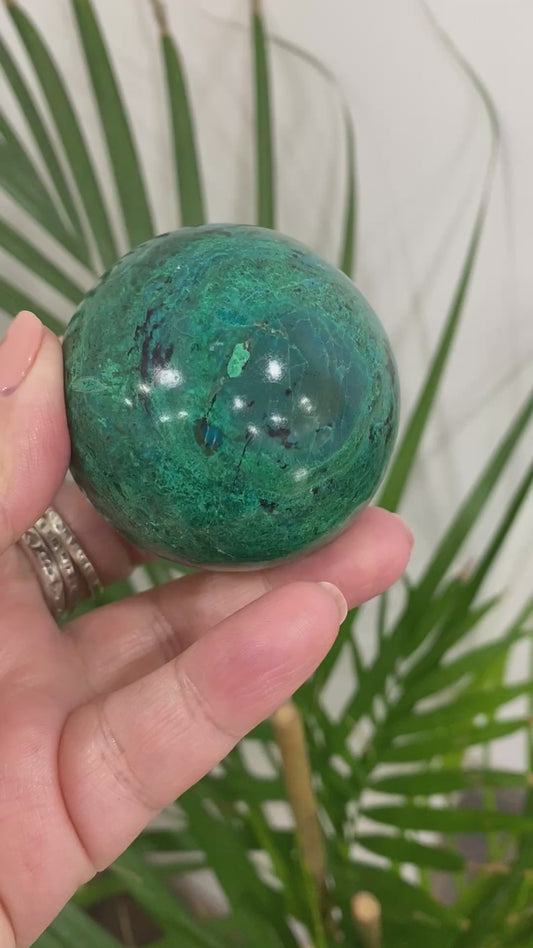 Sphère 2 - Chrysocolle